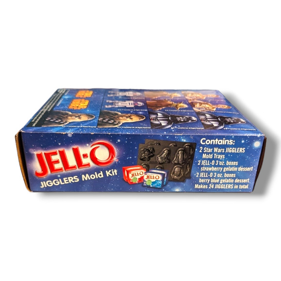 Disney Star Wars Jell-O Jigglers Mold Kit Yoda Darth Vader Chewbacca R2D2 C3PO - Picture 5 of 7